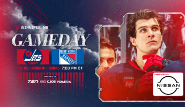 GAMEDAY: Rangers at Jets | Winnipeg Jets