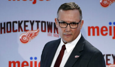 Detroit Red Wings general manager Steve Yzerman. (Carlos Osorio/AP)