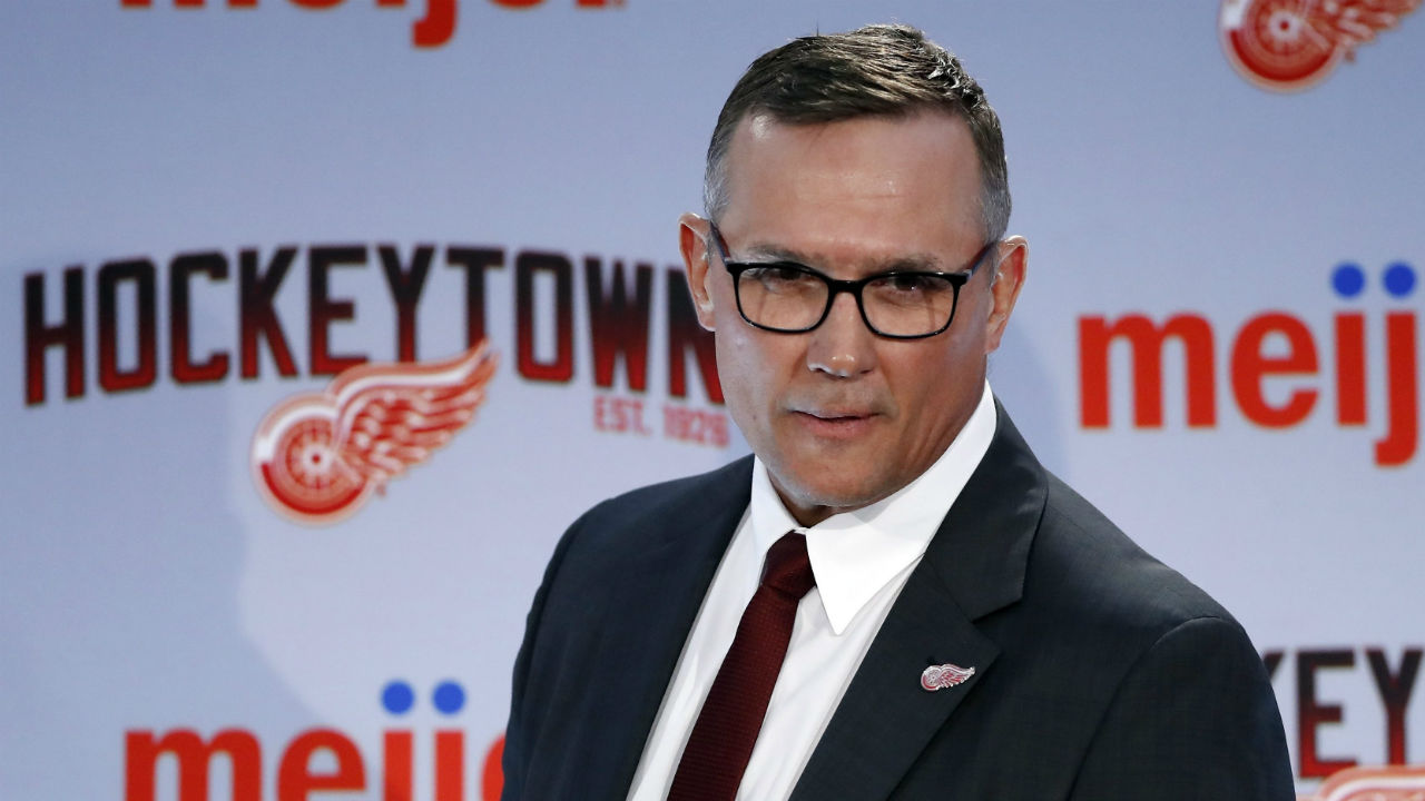 Detroit Red Wings general manager Steve Yzerman. (Carlos Osorio/AP)