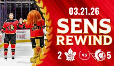 Giroux and Team Depth Lead Sens Past Leafs