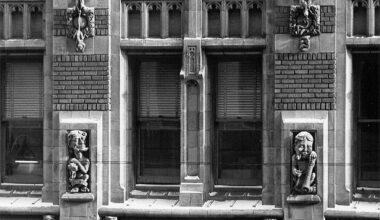 'A piece of Calgary's history': 114-year-old gargoyles from historic building up for auction