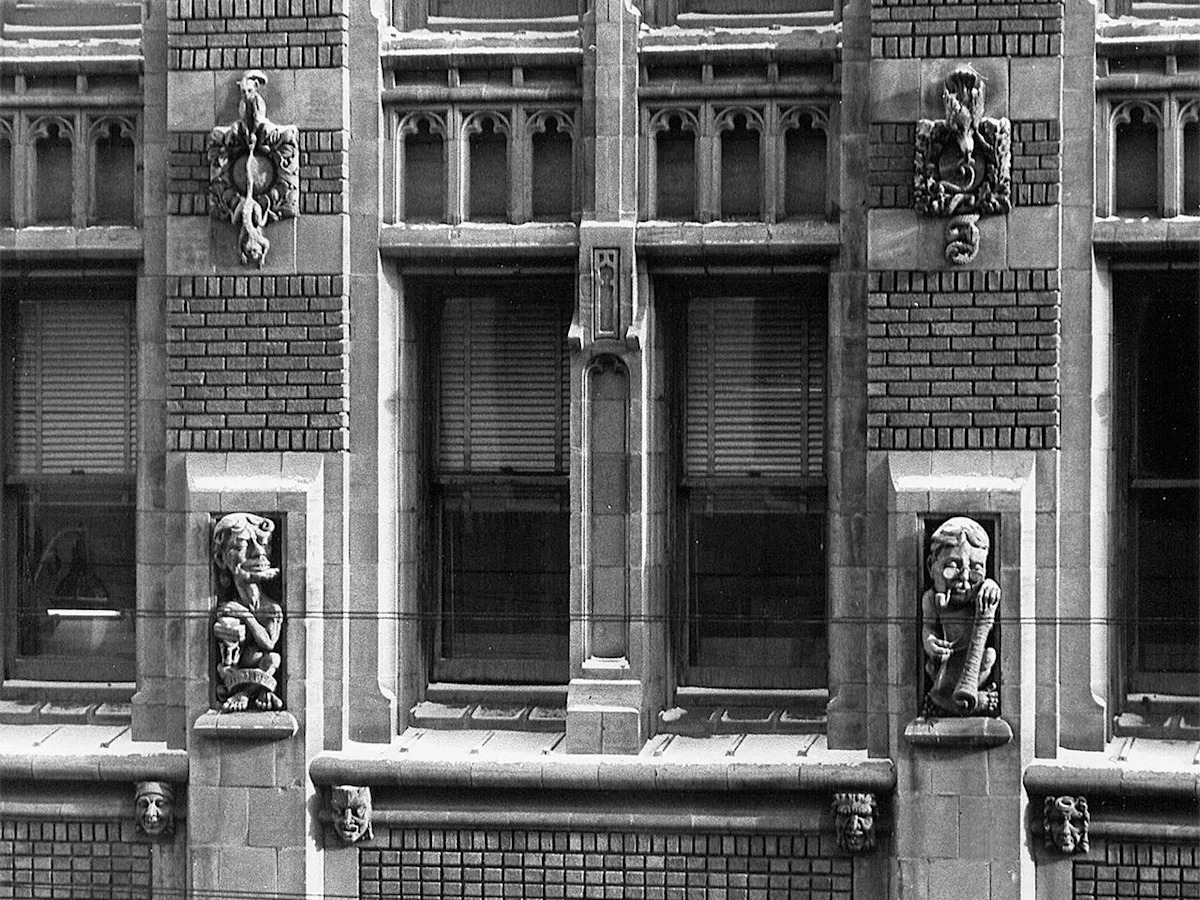 'A piece of Calgary's history': 114-year-old gargoyles from historic building up for auction