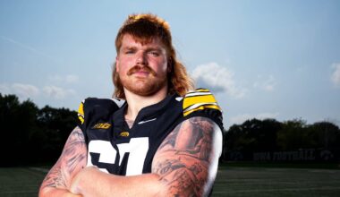 Iowa Gennings Dunker’s 2026 NFL Draft Profile, Projection, Hawkeye Career
