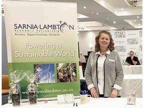 Alison Minato with the Sarnia-Lambton Economic Partnership's Business Enterprise Centre