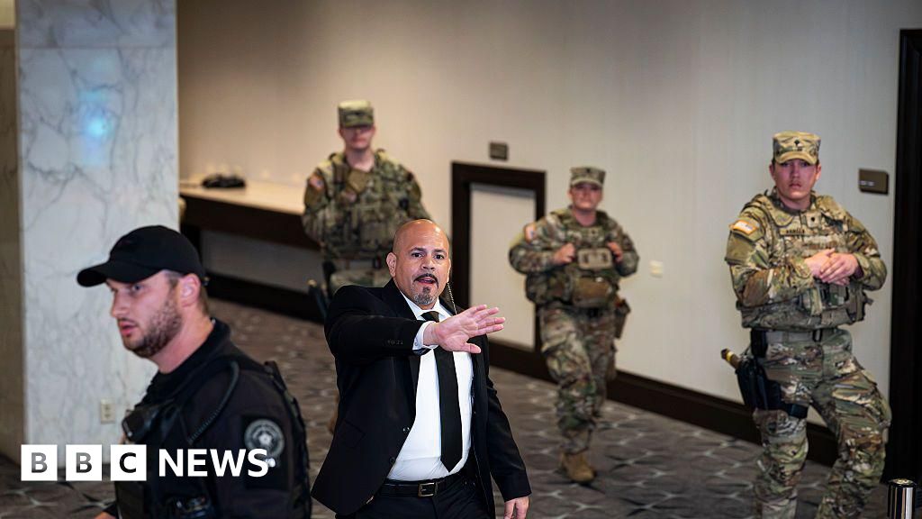 White House to review Trump's security after shooting at dinner event - BBC