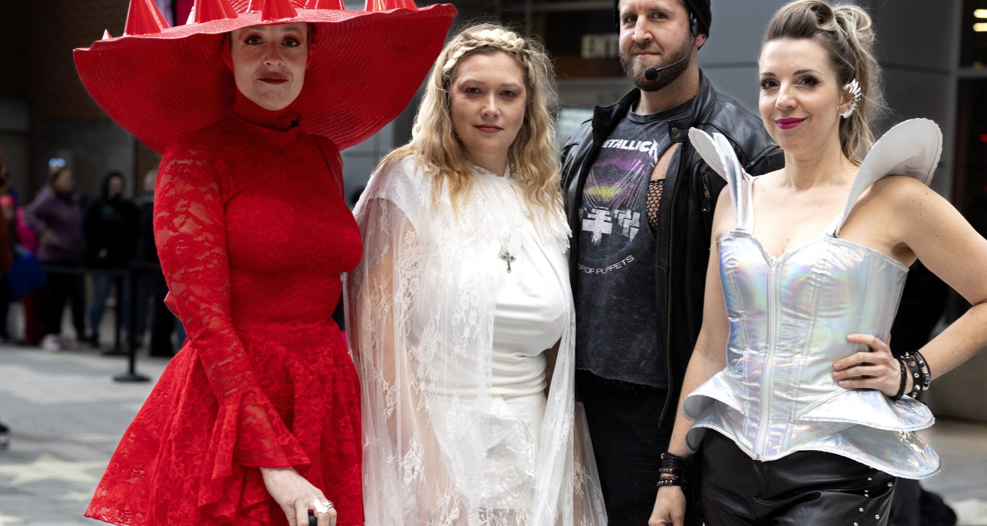 Lady Gaga fans dress up for Montreal show.