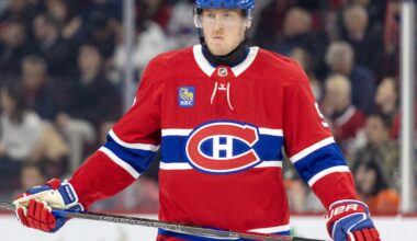 Canadiens winger Patrik Laine on the ice during first period of National Hockey League game against the Anaheim Ducks in Montreal on Dec. 9, 2024.