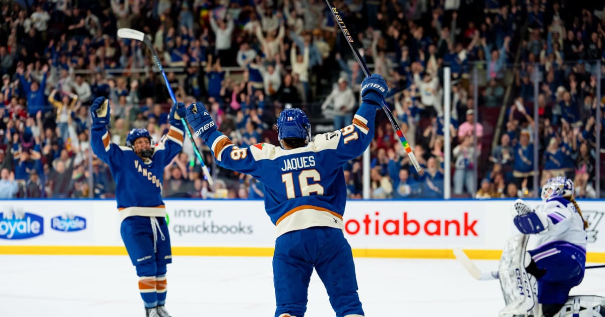 VANCOUVER EDGES MINNESOTA 4-3 IN OVERTIME, TAKE LEAD IN GOLD PLAN STANDINGS | PWHL