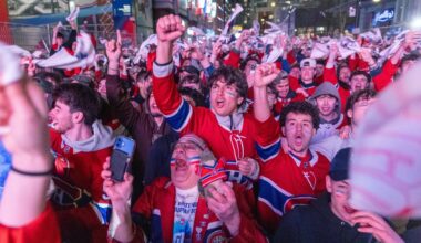 Fences removed in front of Bell Centre ahead of Canadiens' Game 4 watch party