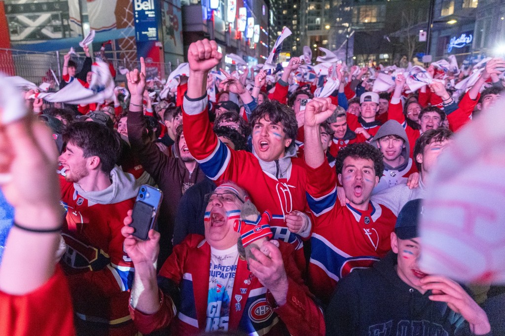 Fences removed in front of Bell Centre ahead of Canadiens' Game 4 watch party