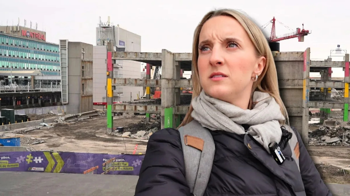 Here’s what it’s like getting to Montreal’s airport as construction continues