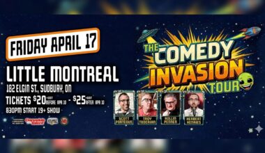 Winnipeg comedians bring ‘Comedy Invasion Tour’ to Sudbury’s Little Montreal