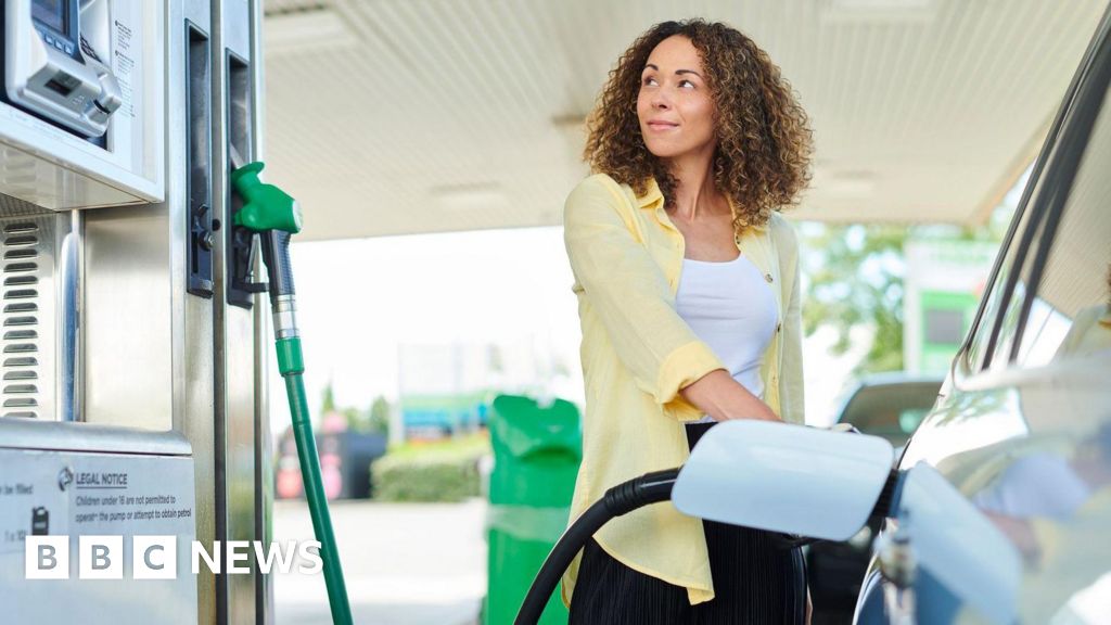 UK petrol and diesel prices fall after weeks of rises - BBC