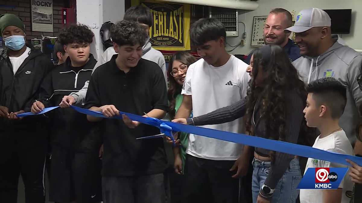 Kansas City PAL gym unveils new boxing ring for youth