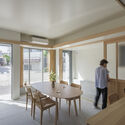 A House, Resident and Milk Delivery Service  / Meguro Architecture Laboratory - Interior Photography, Dining room, Wood