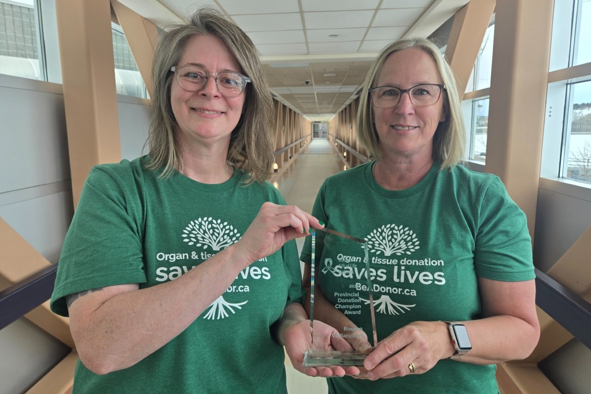 HSN nurse wins provincial organ donation champion award