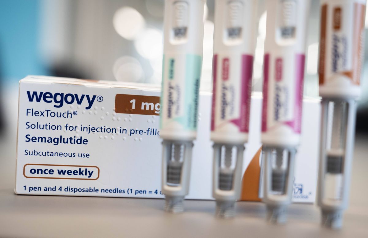 Semaglutide (GLP-1) weight-loss drug Wegovy