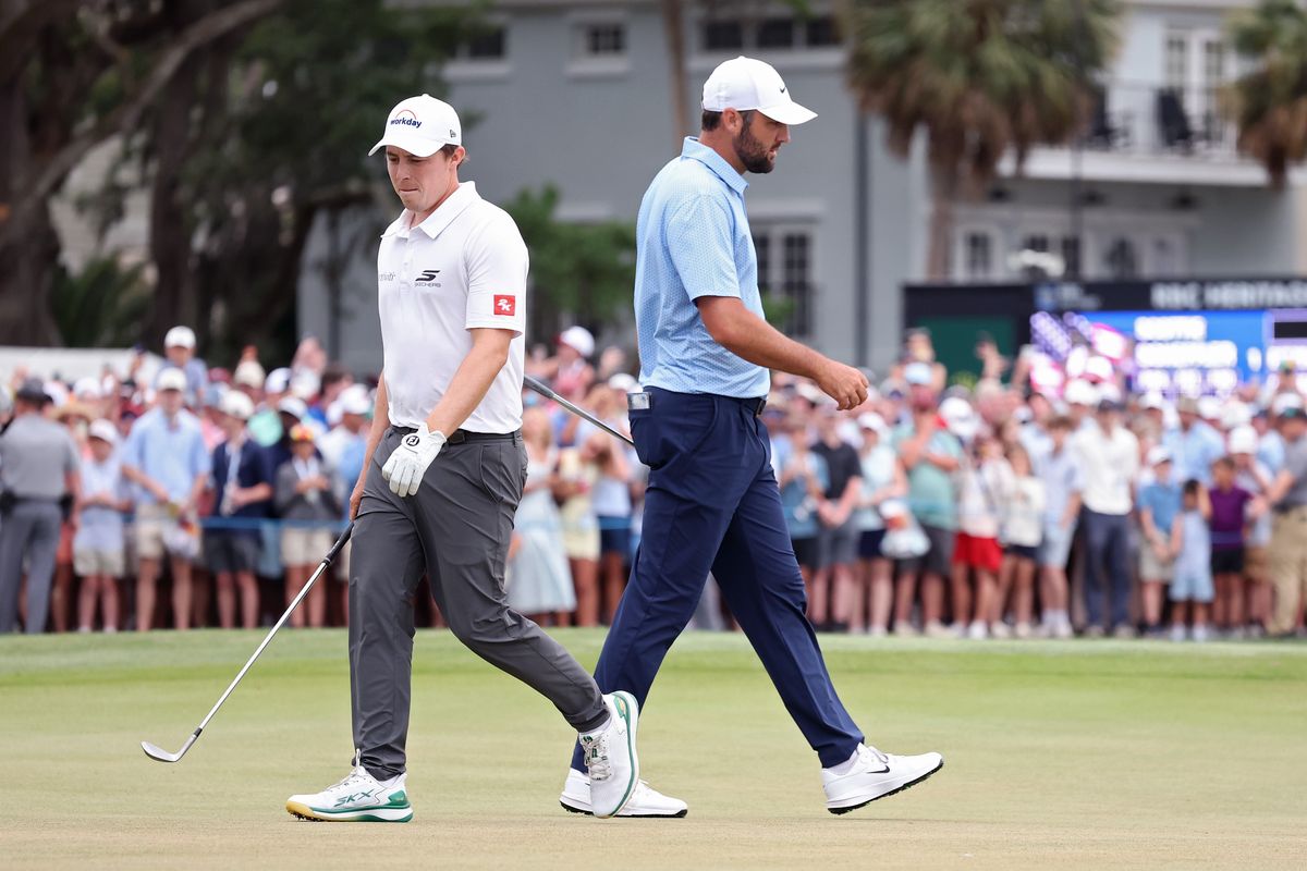 Matt Fitzpatrick edged out Scottie Scheffler in a playoff on Sunday
