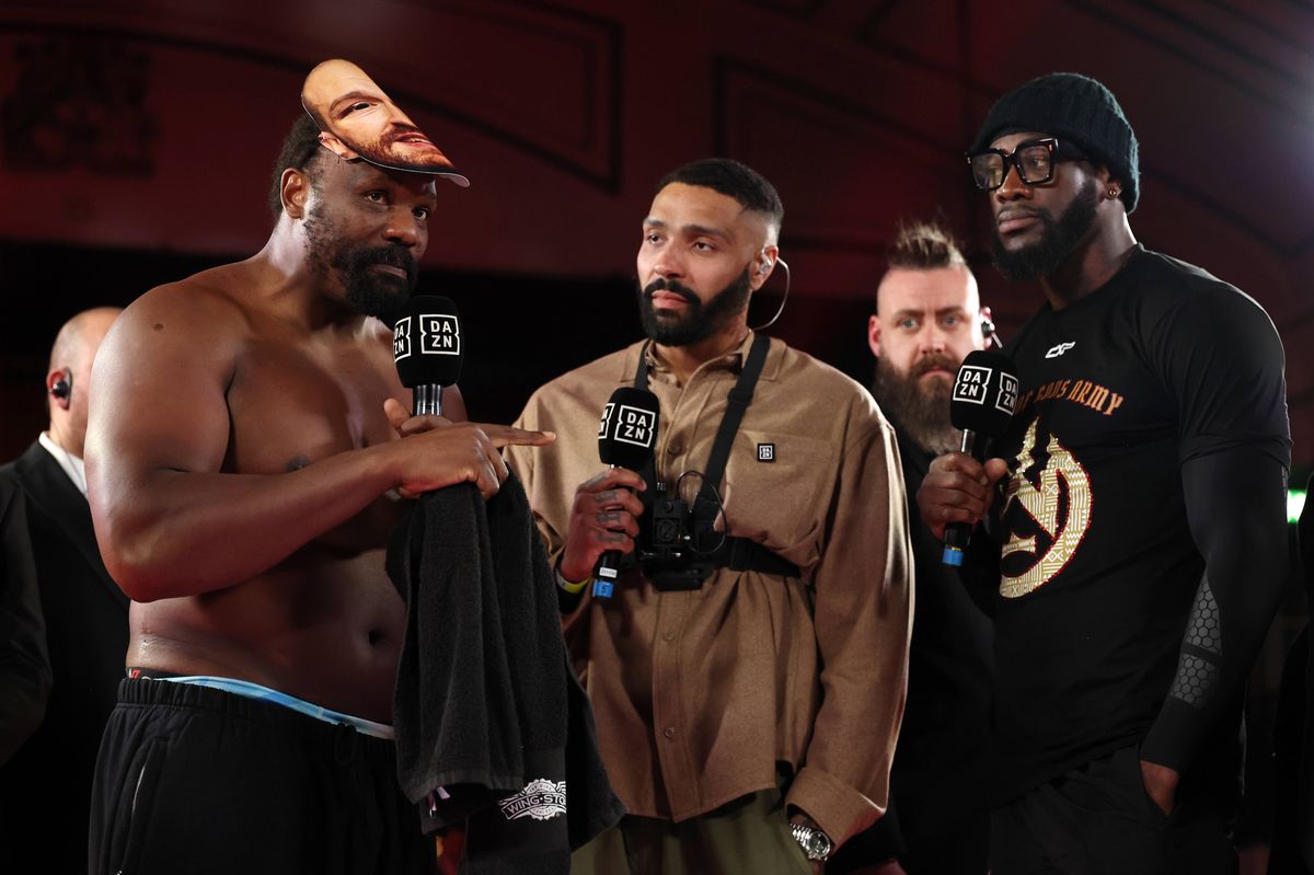 Derek Chisora and Deontay Wilder clash tonight