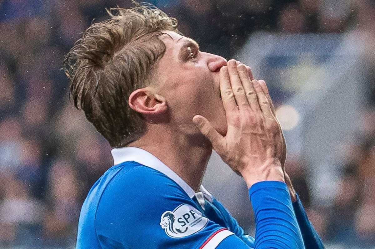 Rangers striker Ryan Naderi