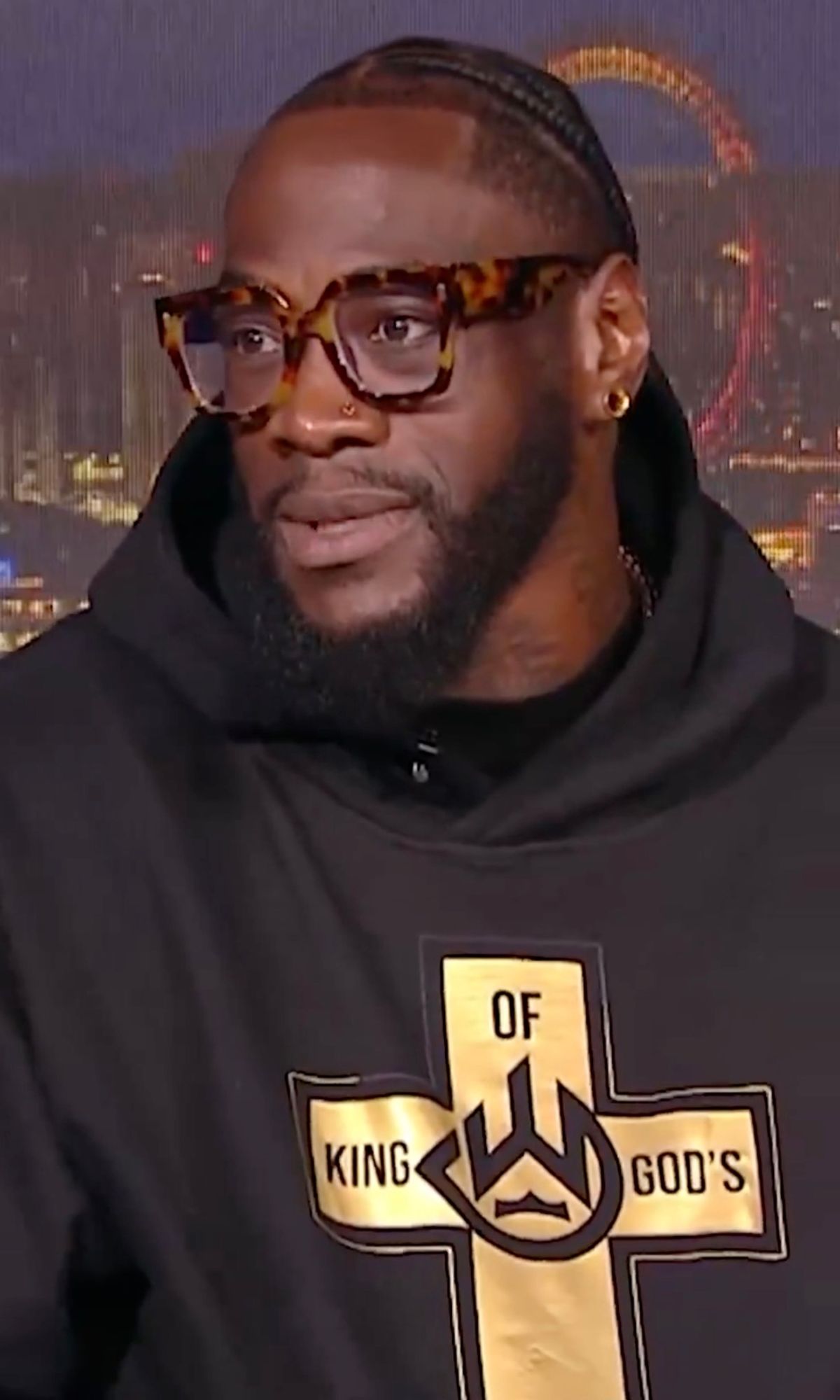 Deontay Wilder left Piers Morgan near speechless