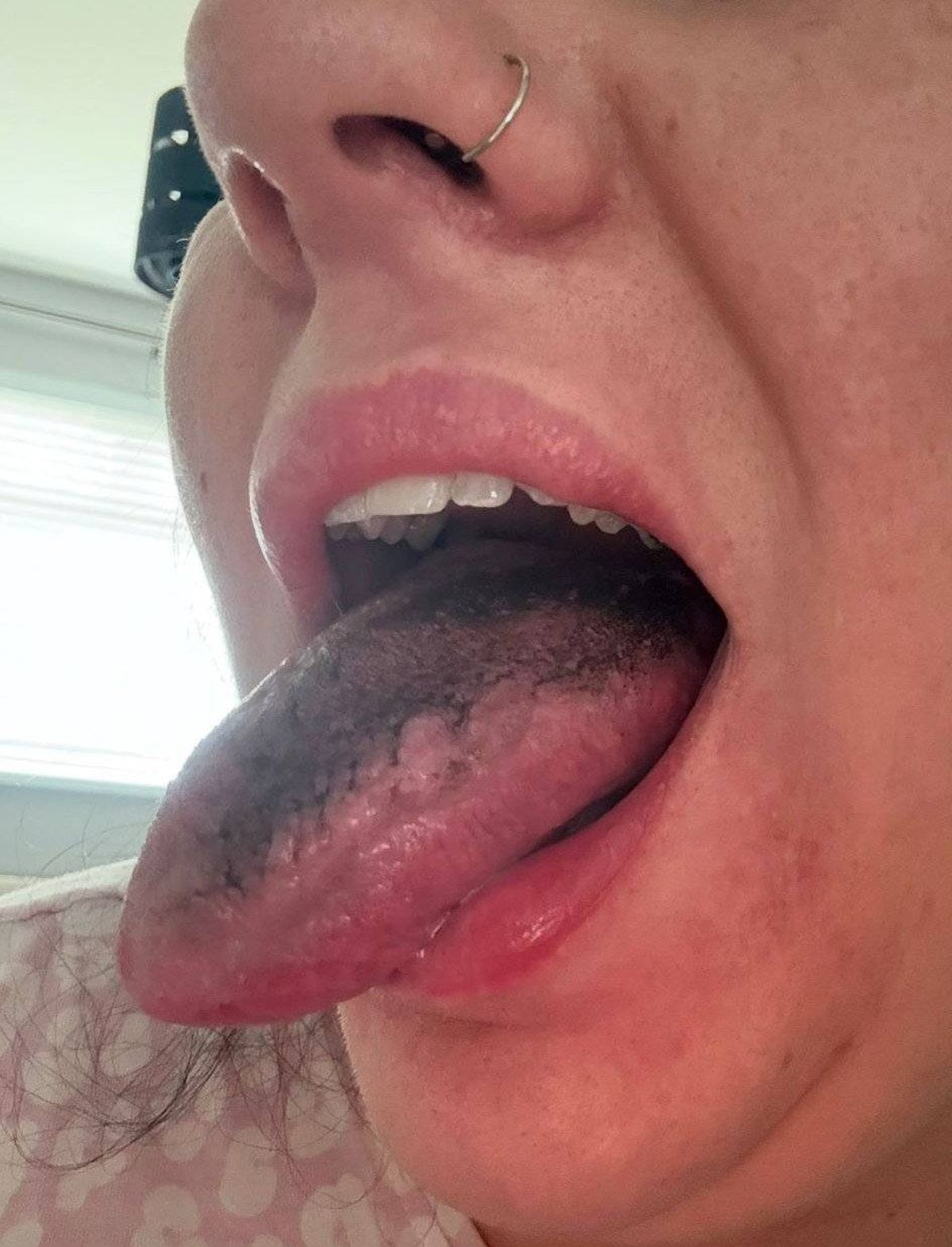 Sarah-Jayne was shocked by her symptoms