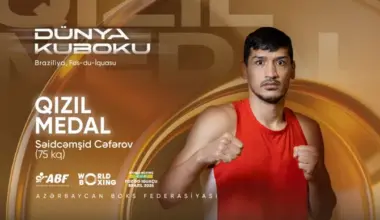 Azerbaijani Boxer Wins Gold at World Cup in Brazil