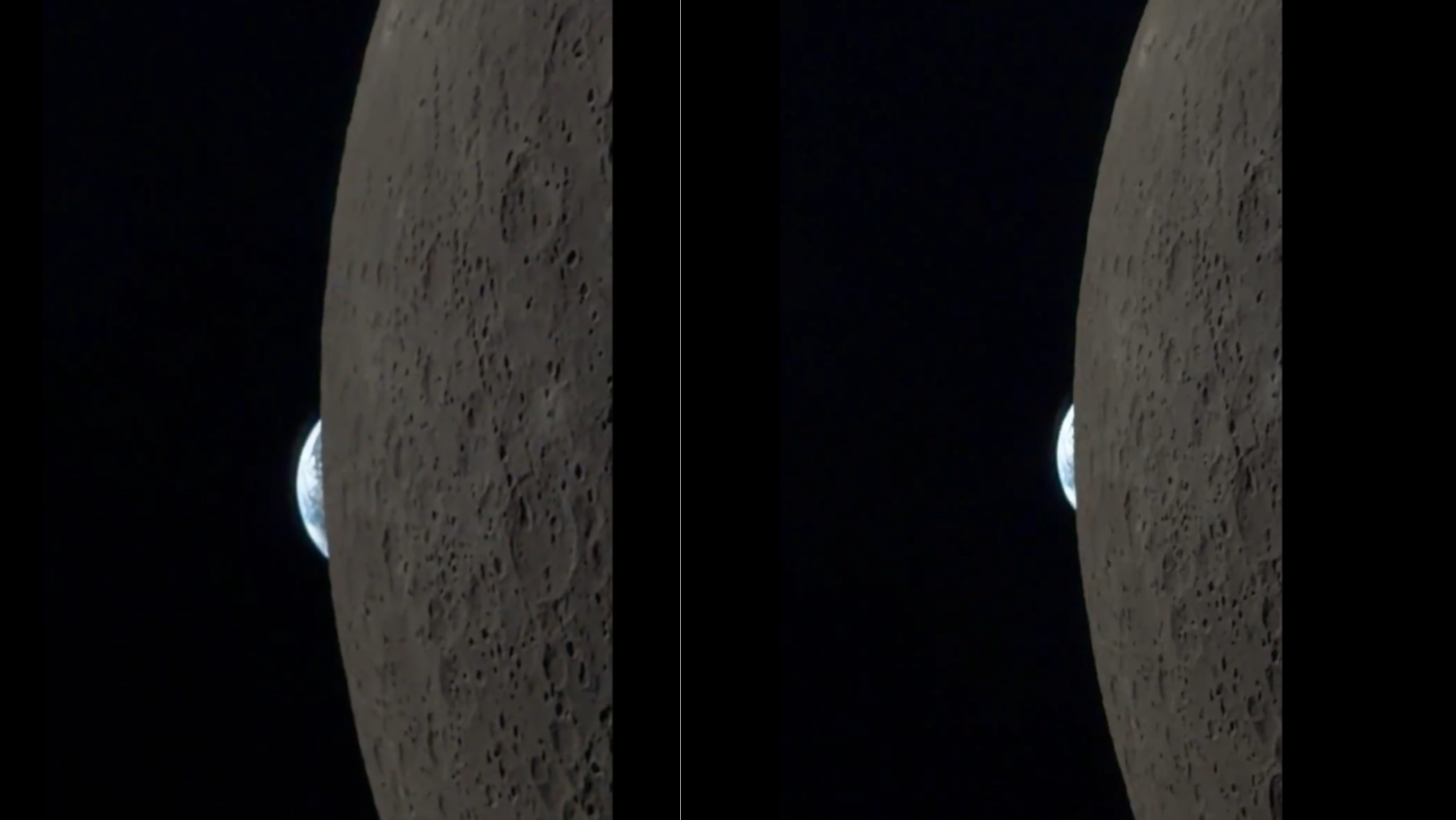 Artemis II Astronaut Shares Incredible iPhone Video Of Earth Setting On Moon