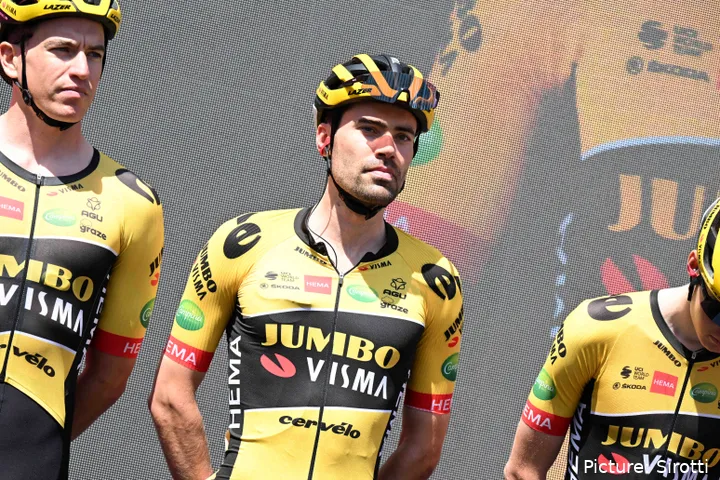 Dumoulin at the 2022 Giro d'Italia