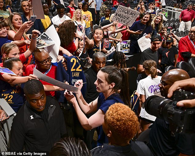 Clark's new salary of $528k still pales in comparison to her worth to the WNBA, many believe