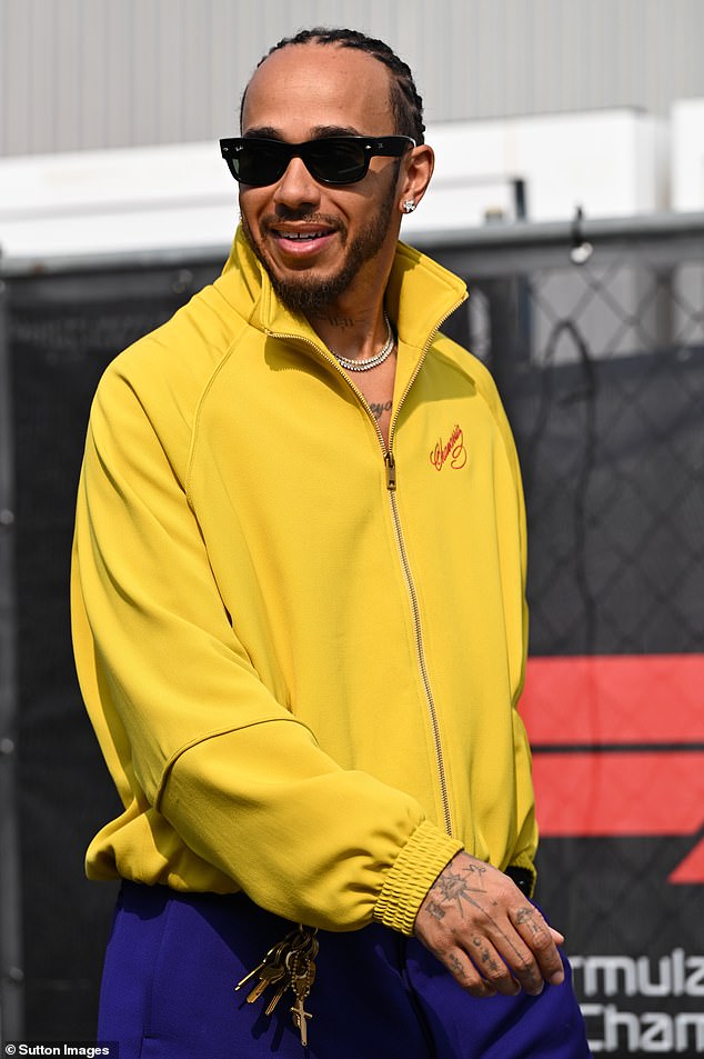 Kardashian and Hamilton were first rumored to be dating in early February when they were seen on what appeared to be a romantic weekend trip in Europe; pictured in March