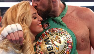 Tyson Fury's devoted wife Paris wishes he stayed retired this time - but he's back in the ring