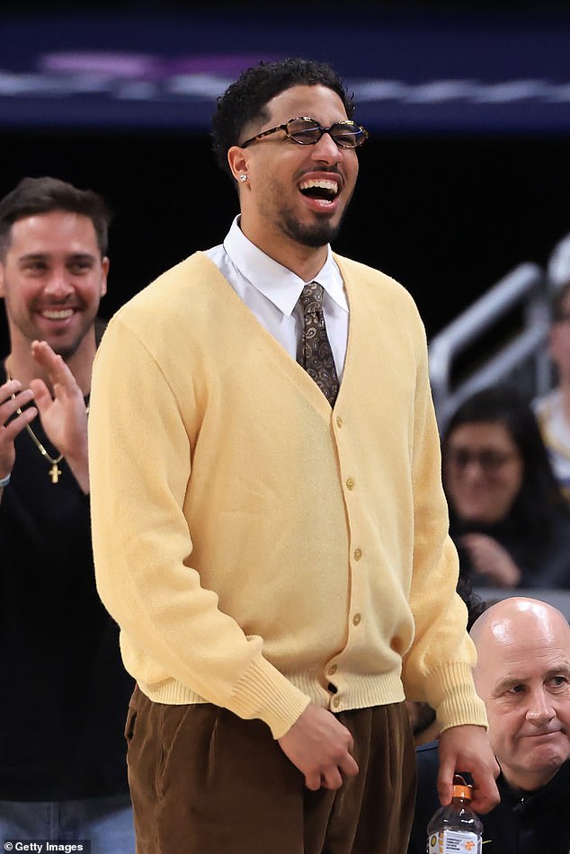Indiana Pacers star Tyrese Haliburton said his weight gain was a side effect of medication he was taking to combat a bout of shingles that he had been fighting for months