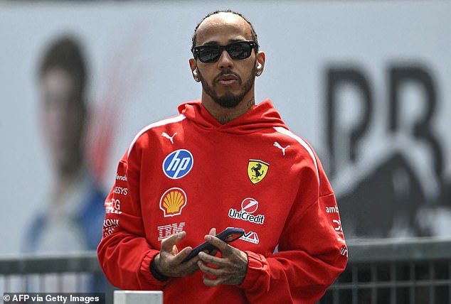 The pair recently spent time together in Tokyo in March ahead of Hamilton taking part in the 2026 Japanese Grand Prix (seen above)