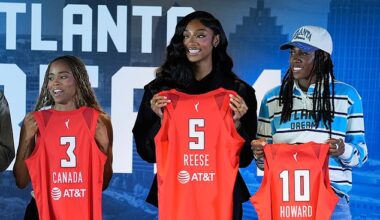 Angel Reese was playfully ripped into by some of her new Atlanta Dream teammates