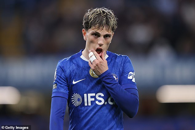 It is easy to see why there have already been doubts over Garnacho's future at Stamford Bridge