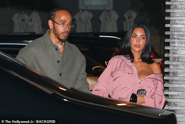 Both were fashionably put together as they stepped out at the beachfront location, a popular destination for celebs