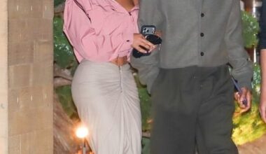 Kim Kardashian, 45, and her new boyfriend Lewis Hamilton, 41, stepped out for a bite on Saturday evening at Nobu in Malibu