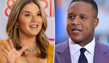 Craig Melvin accidentally reveals Jenna Bush Hager's career pivot during live 'Today' show