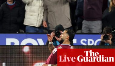 West Ham v Wolves: Premier League – live | Premier League