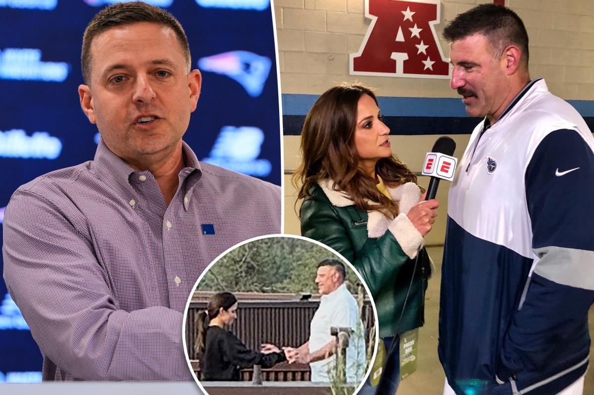 Patriots exec reveals what NFL coach Mike Vrabel has been up to since Dianna Russini photos
