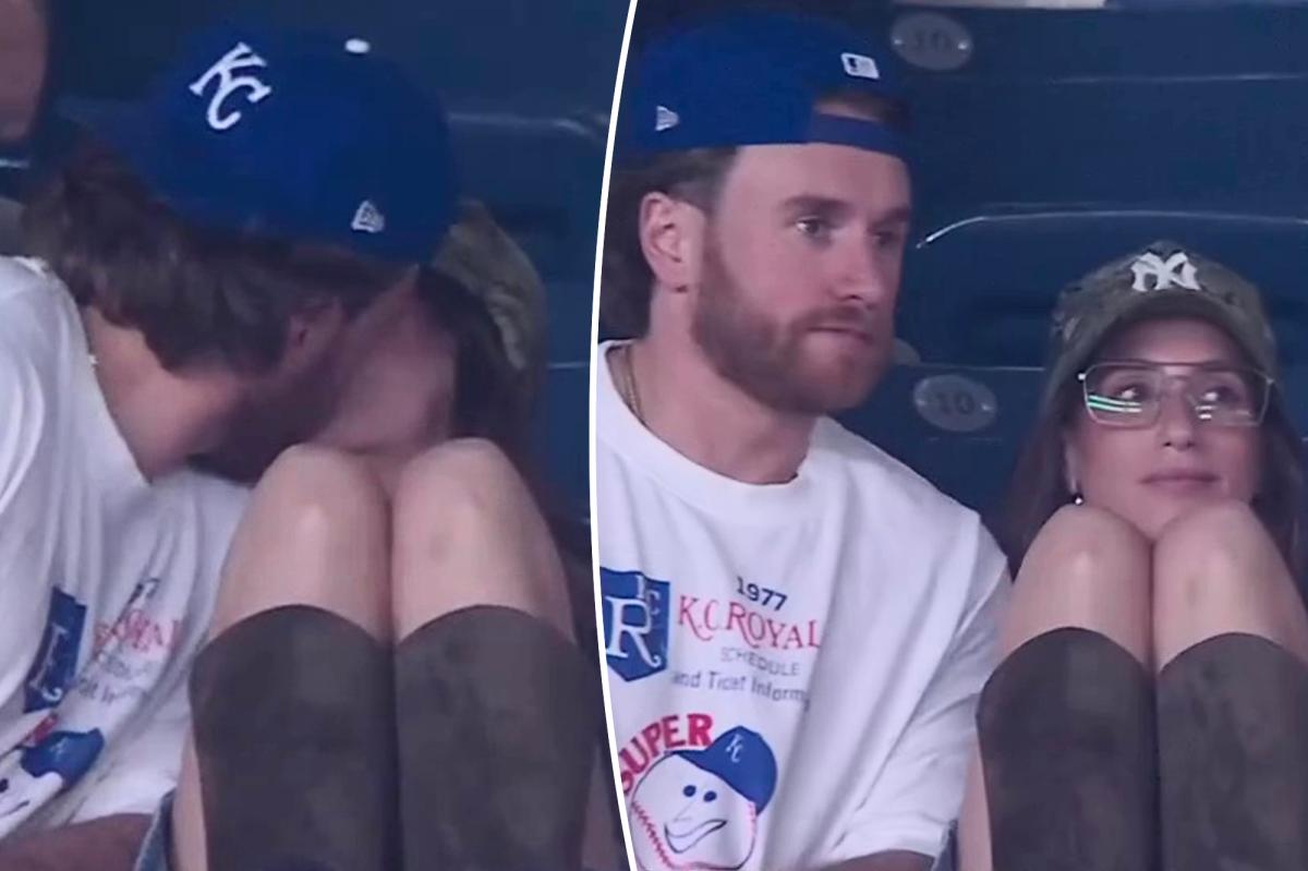 'Summer House' stars Amanda Batula and West Wilson kiss, hold hands at Yankees game