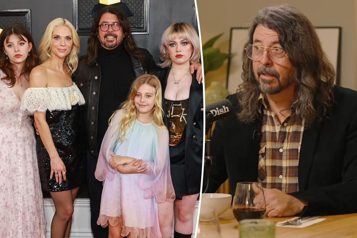 Inside Dave Grohl's life at home with wife and kids after secret love child scandal