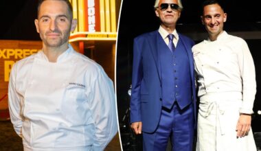 Chef Mario Carbone dishes on favorite celebrity moments ahead of annual F1 party
