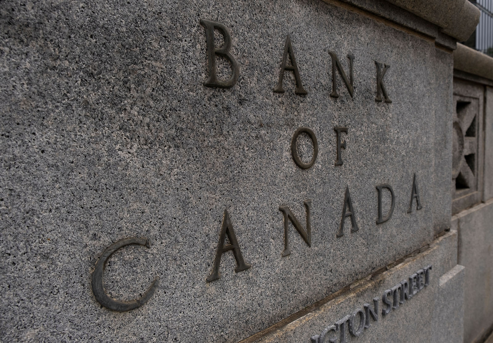 Bank of Canada sign