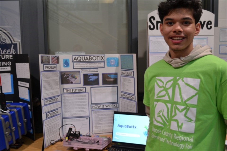 Local student harnesses AI to help tackle scourge of microplastics