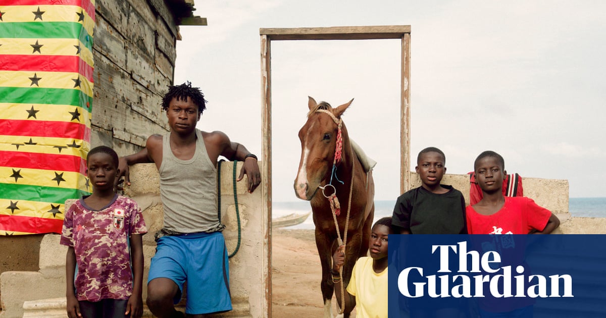 A ruined building, five Ghanaians and an elegant horse: Ron Timehin’s best photograph | Photography