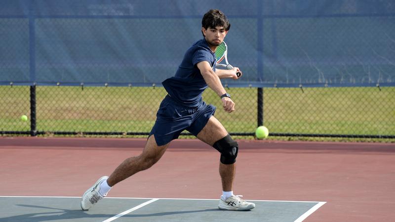 Men's Tennis Falls to Muhlenberg; Prabhakar Wins Twice