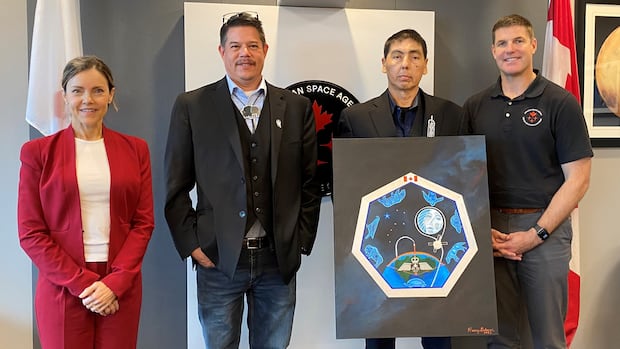 Manitoba Anishinaabe artist designs patch for Canadian astronaut ahead of Artemis II launch