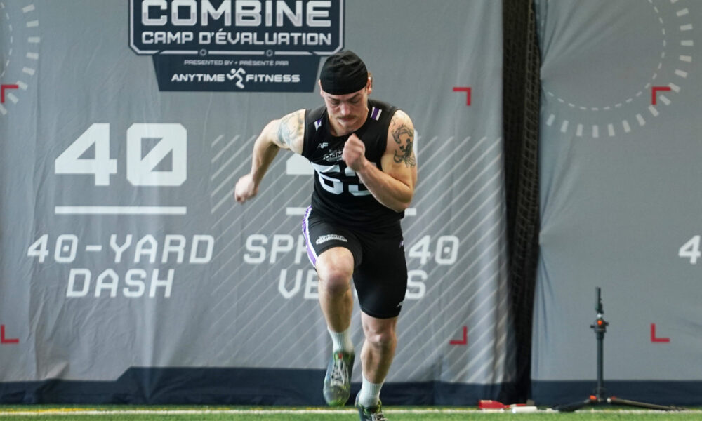 Gauthier Tops The 40-Yard Dash At 4.5 Seconds